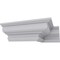 Ekena Millwork 3 7/8"H x 3 7/8"P x 5 1/2"F x 94 1/2"L Gorleen Crown Moulding MLD03X03X05GO - alternate 9
